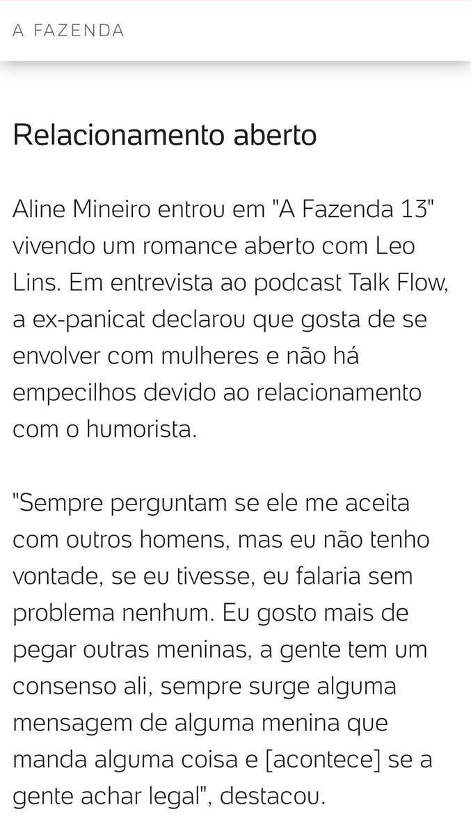 CrissPaiva's tweet photo. Oi, @UOLtvefamosos só pra avisar o jornalista desatento que esse papo da Aline foi no @ovenuspodcast 
😉 https://t.co/XOLIEy7r73