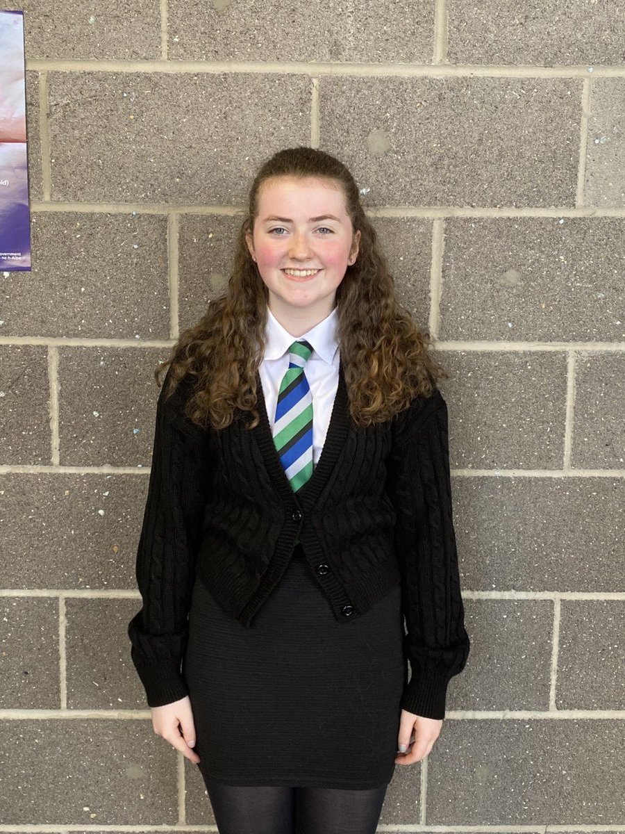 <a href="/stromerohouse/">@StRomeroHouse</a> <a href="/stbenedictsren/">St Benedict's High School</a>
Congratulations to Saoirse who is our New Junior School Captain - Well done !!