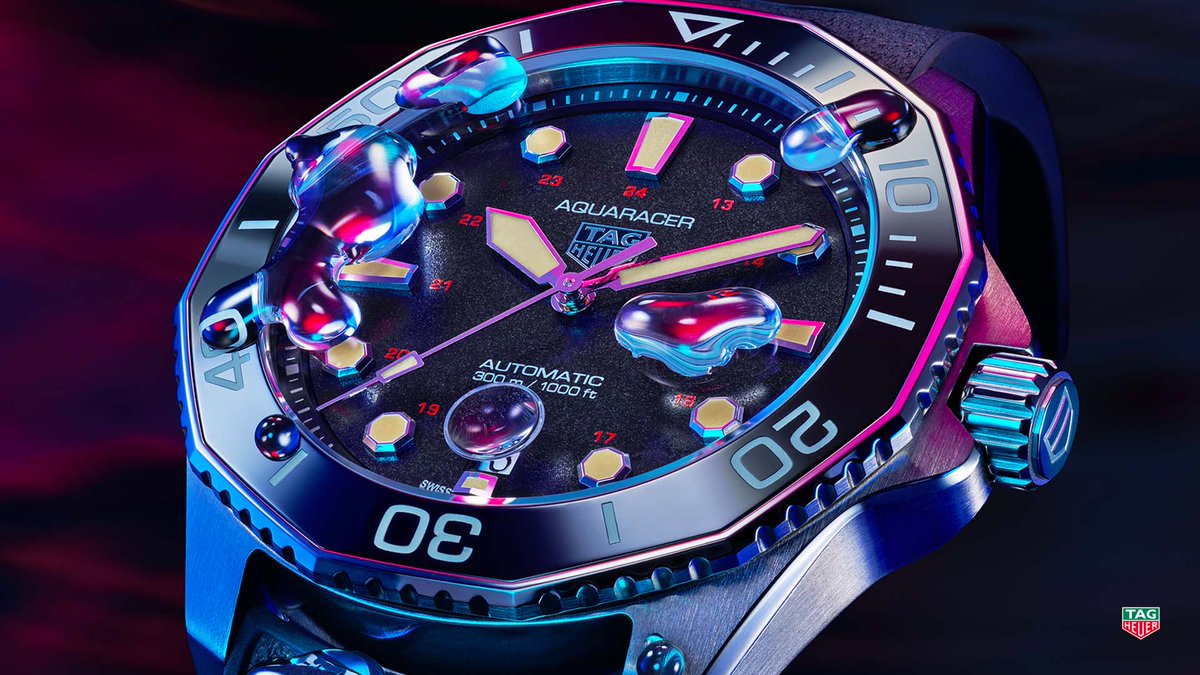 The #TAGHeuerAquaracer 844 Tribute 