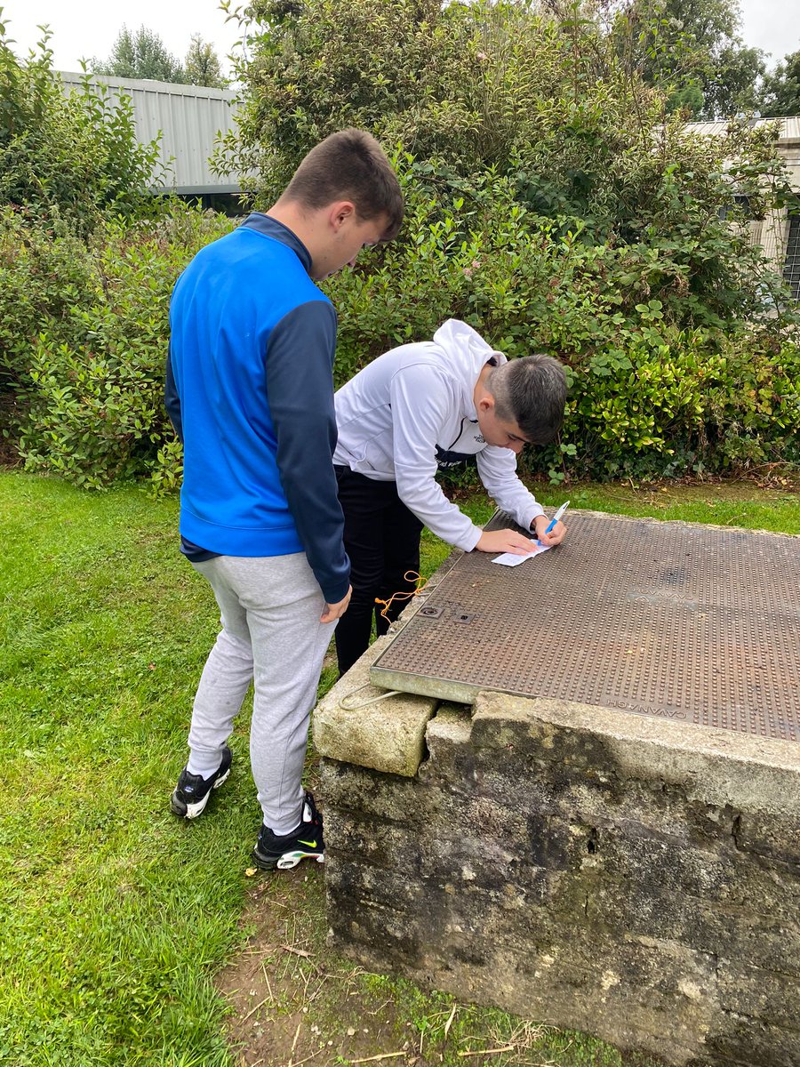 MacswineyCc's tweet photo. Congratulations to Niamh &amp; Abbey (1st place) and Jamie &amp; William (a close second) at orienteering in Fermoy Town Park in preparation for their General Education Task #LCA https://t.co/K4tgNkpLI2