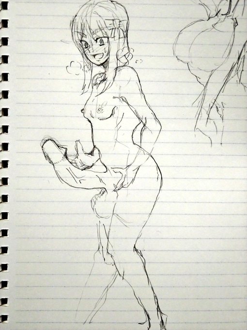 ふたなりお嬢様のらくがき 