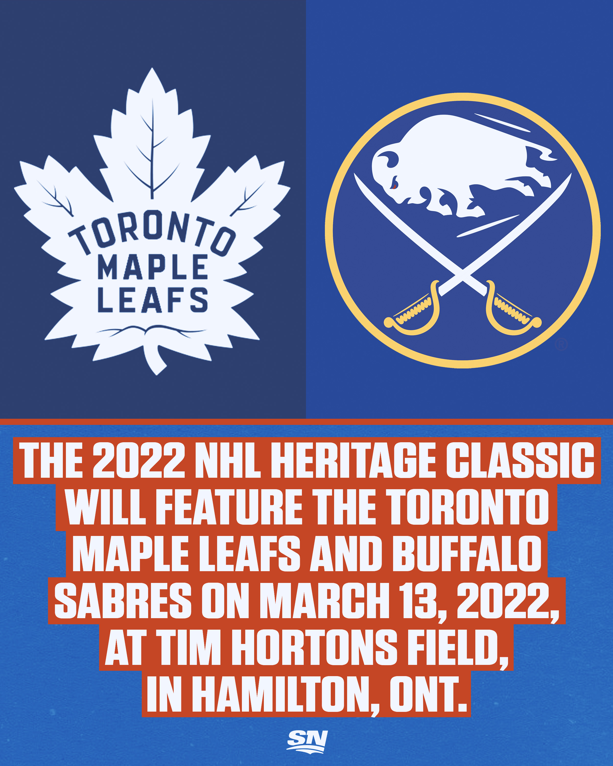 ANY NAME AND NUMBER TORONTO MAPLE LEAFS 2022 HERITAGE CLASSIC