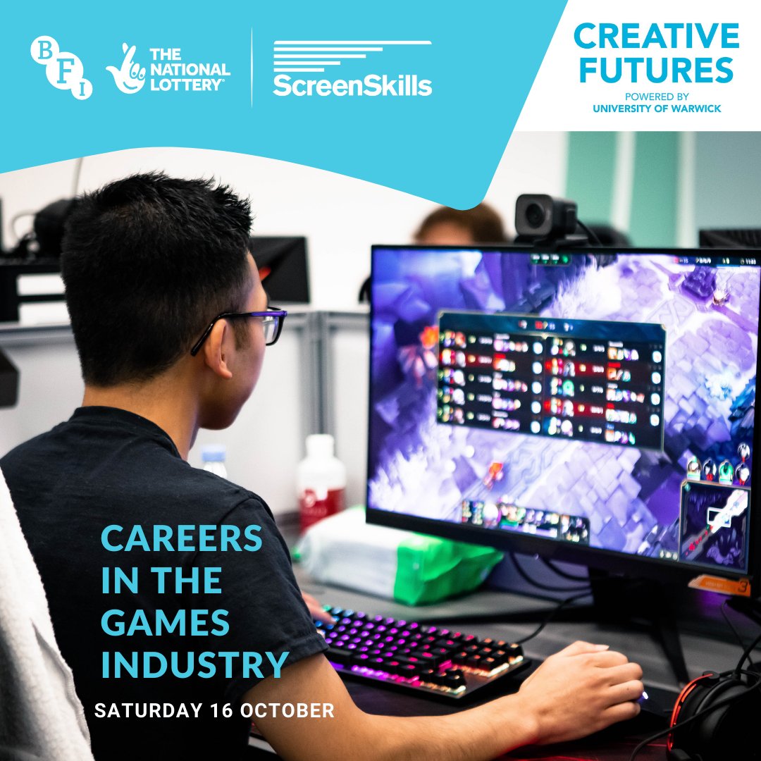warwick_id's tweet photo. Careers in the Games Industry Event on Sat 16th Oct - Do you want a career in the video games industry? Hear why Leamington Spa is one of the UK games industry’s biggest hubs and find out about career opportunities. #careersingames Tickets: https://t.co/QKDdOXVIGW https://t.co/DNV1Hwa0SS