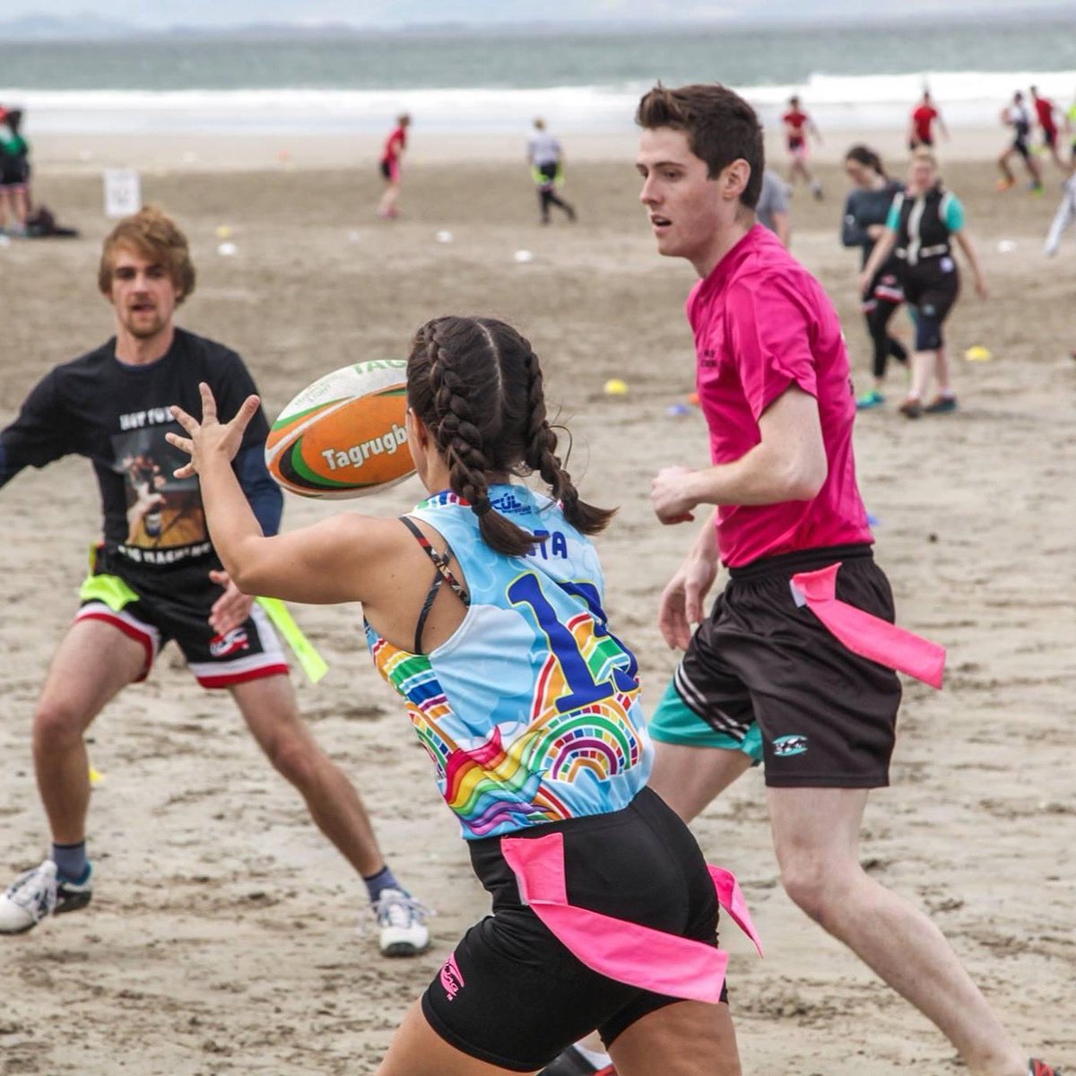 There are two places available for Banna Beach Tag in Kerry next Saturday 25th Sept. Book now and your cottages for a fantastic w/e on Tag on the Beach! Register now: tagrugby.ie/Team-Registrat…