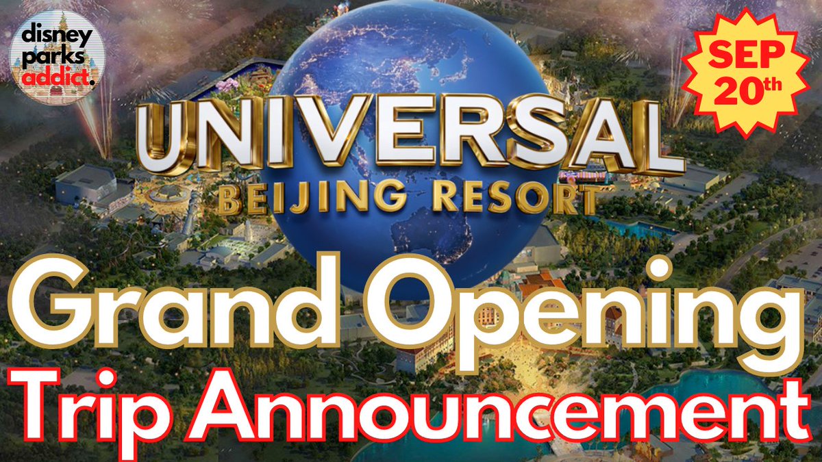 themeparks101's tweet image. My official announcement video for the exciting event coming up this weekend: youtu.be/l59TgK_BsFg