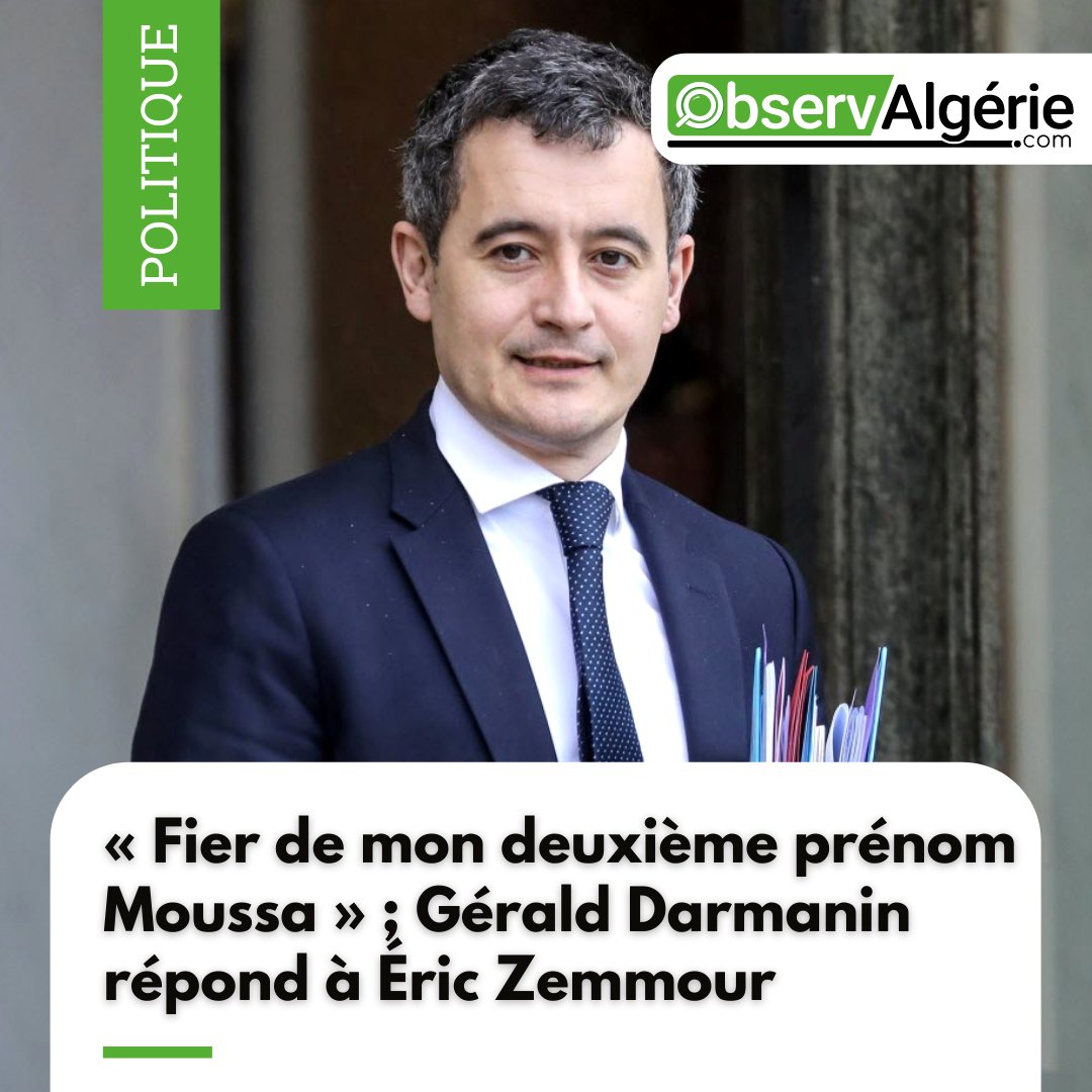 ObservAlgérie on Twitter "« Fier de mon deuxième prénom Moussa