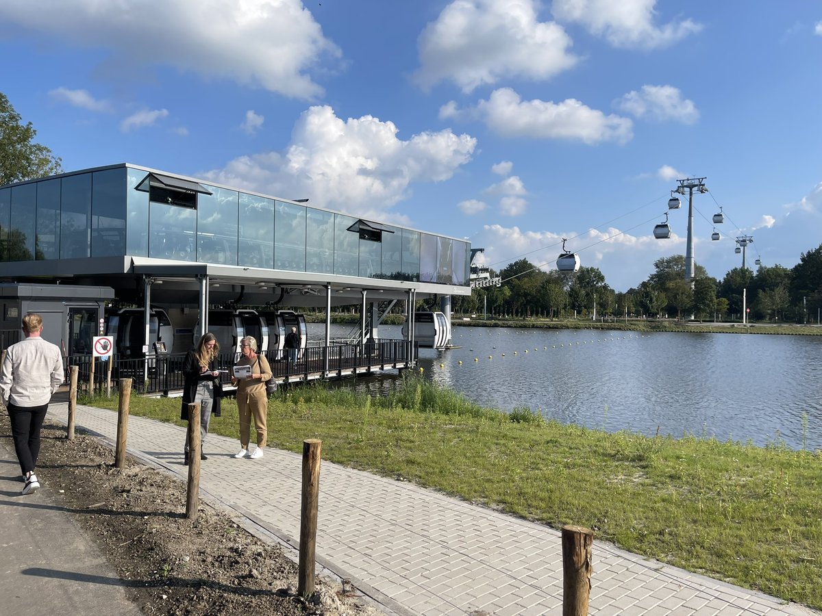 Spectaculaire kabelbaan Preview @FloriadeExpo 2022 met <a href="/floriadebclub/">floriadebusinessclub</a>