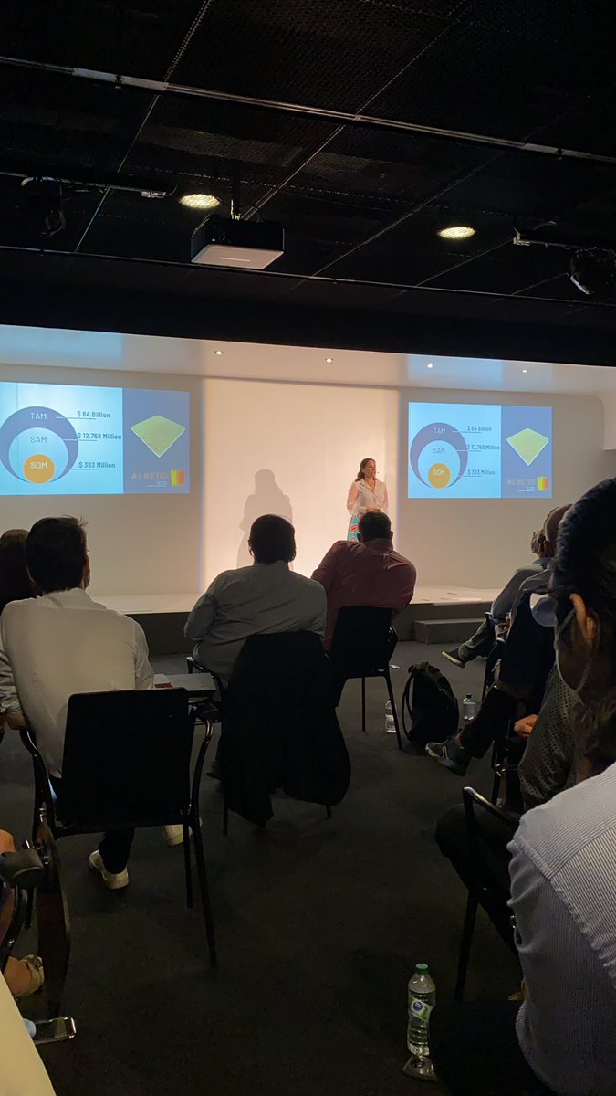 The second finalist is Albedo, from Portugal. They provide bio-based insulation material for the building sector, made with citrus solid waste. #cleantechamp2021