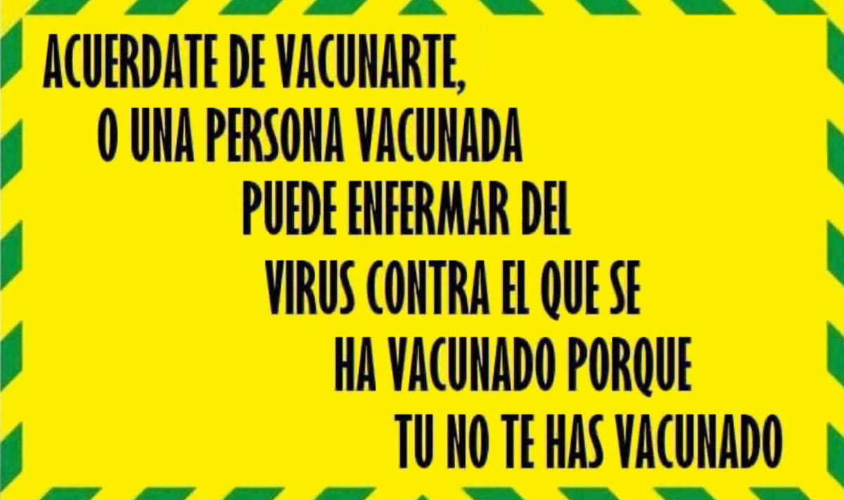 Amor_y_Rabia's tweet photo. (FRASE)
"Los protegidos necesitan ser protegidos
  de los desprotegidos
  forzando a los desprotegidos
  a usar la protección que no protegió a los protegidos
¿Pero cómo es que todavía no lo entendéis?" https://t.co/5tGBemWm02