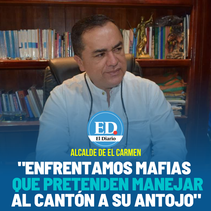 eldiarioec's tweet photo. 🔴#Manabí | Este jueves el alcalde de #ElCarmen, #RodrigoMena, informó que ha sufrido amenazas y el robo de su celular. Ante la situación dio a conocer que el hecho fue denunciado en la Fiscalía. >>> https://t.co/vxqJRBtWDz https://t.co/IRDTWMAfnG