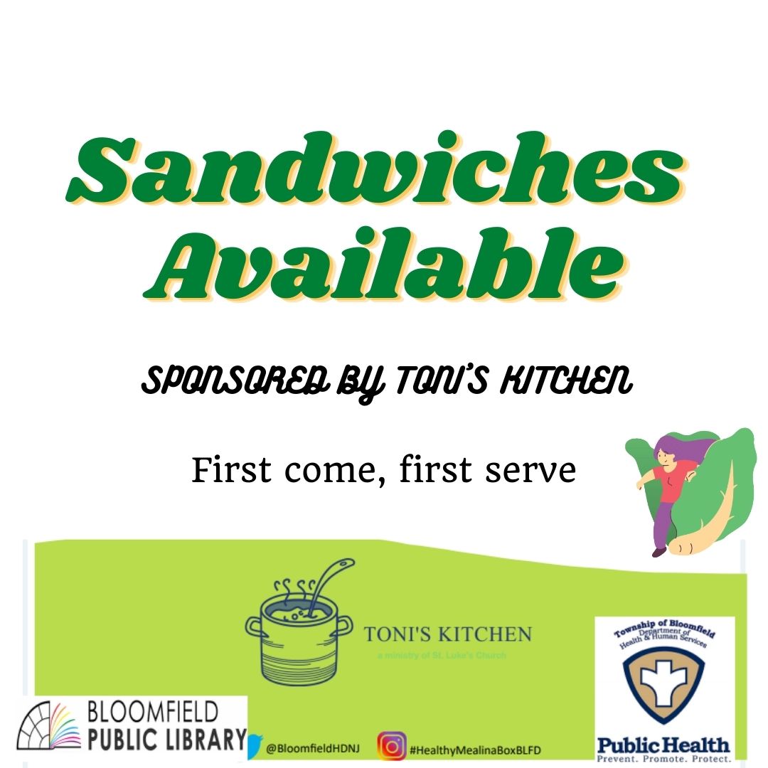 BPLnj's tweet photo. Have lunch on us - available first come, first serve. Sponsored by #toniskitchen and the #BloomfieldHealthDepartment. 
.
#bplnj #HealthyMealInABoxBFLD #bloomfieldpartnership #mealkits #freelunch https://t.co/loFpXA05kH