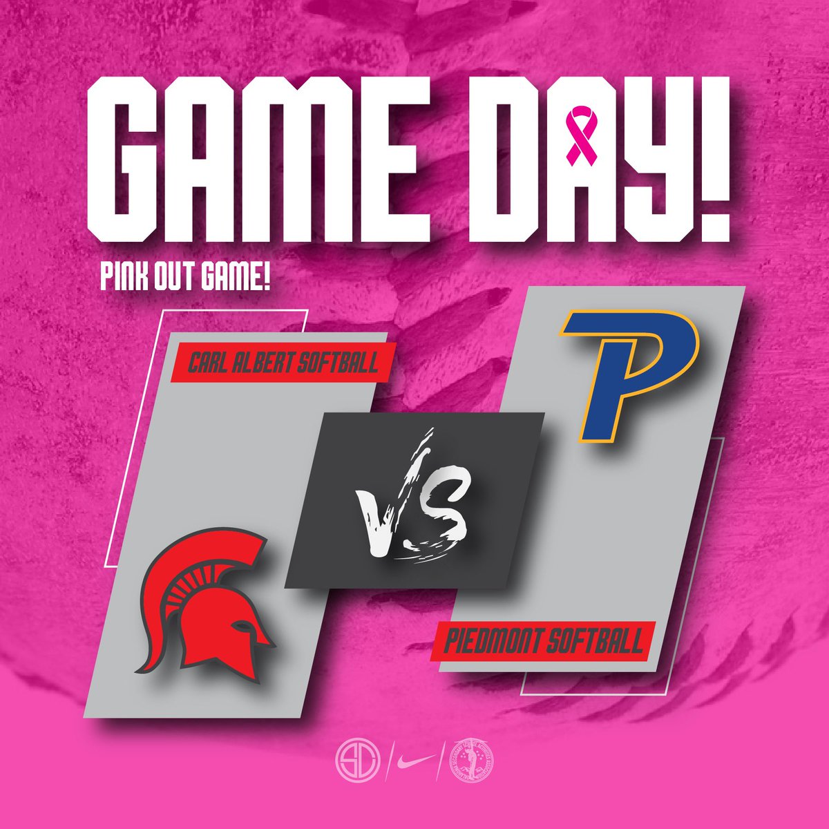 ATHLETICS_CAHS's tweet photo. Pink out at the diamond!
📍CAHS Softball Complex
🕕 6:00pm
#ourhouse #pinkout #cadna #THEstudentsection #forthecure https://t.co/uehpSfNak1