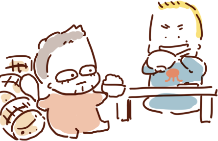 悪いので給仕をさせるヒドラキャップとめっちゃ食べててどこまでいくのか楽しむ捕らわれのすたーくさん 