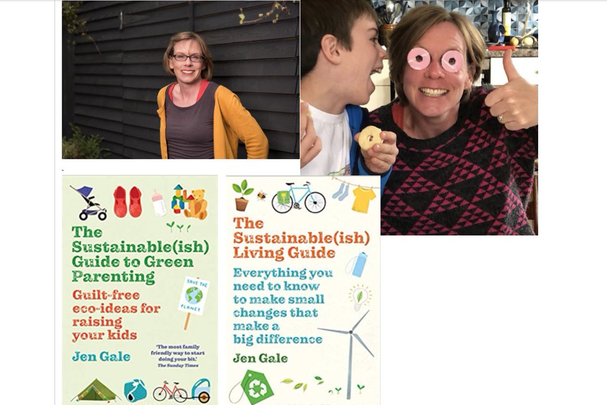 Your thinking of picking up the 👨‍👩‍👧‍👧, entertaining &amp; feeding them, when are you going to save the🌍sound familiar? Jen Gale mum&amp;expert @sustainableish Mon 20 Sep 1900h #REW21 details👉bit.ly/3yrlfyP pick up eco ideas that are guilt free guaranteed👍
