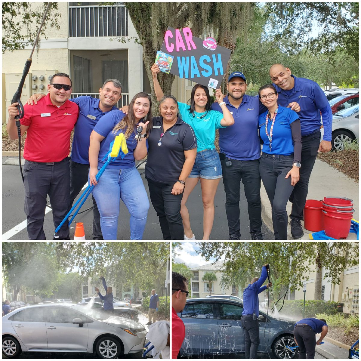 4th day of celebration! Car wash for all the Team members! Housekeeping International Week 2021!! @DiamondCareers @diamondresorts @lloduca @JoelMen28829535 @CarrozR @RicJimDR @JoseDia83990381 @lrbjenkins71