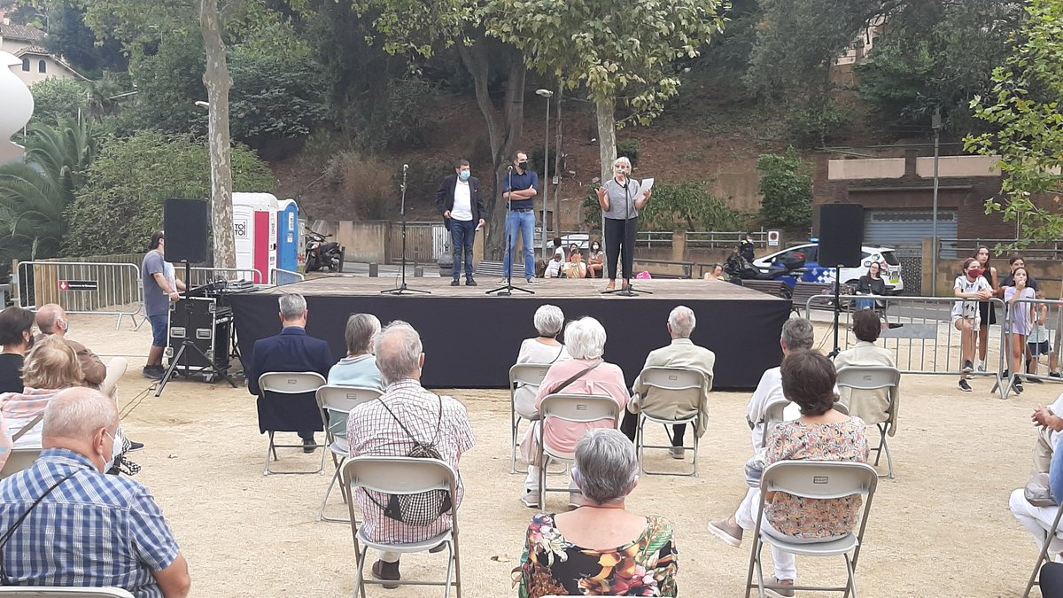 SSTG_encomu's tweet photo. Avui, fruit d'una intensa iniciativa ciutadana de @CanviemC, celebrem la incorporació del nom Elisa Moragas (fundadora de l'escola Nabí de Vallvidrera) al nomenclàtor de la ciutat, que, com diu el regidor @jrabassa, aquest és un pas més en la seva feminització i democratització. https://t.co/NaZCrcxbzb