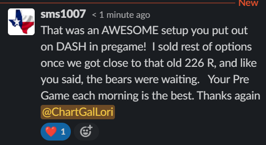 ChartGalLori's tweet image. $DASH has been a dashing success today: #pregameshow #queenofthemountain