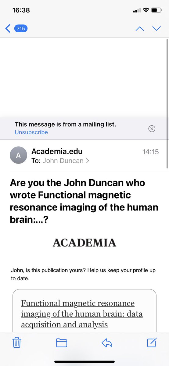 And I was trying to keep it quiet …