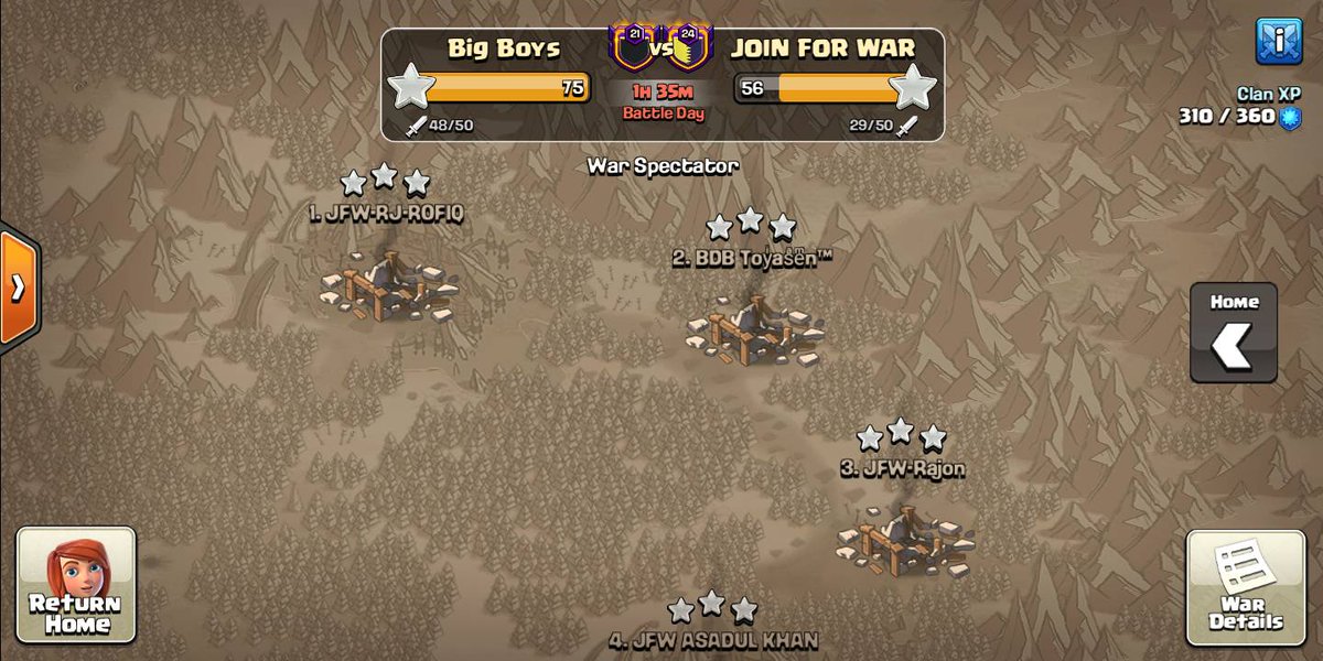 Perfect war?
Hell yeaaaah!💥
Huge streak ahead?
#ClashOfClans