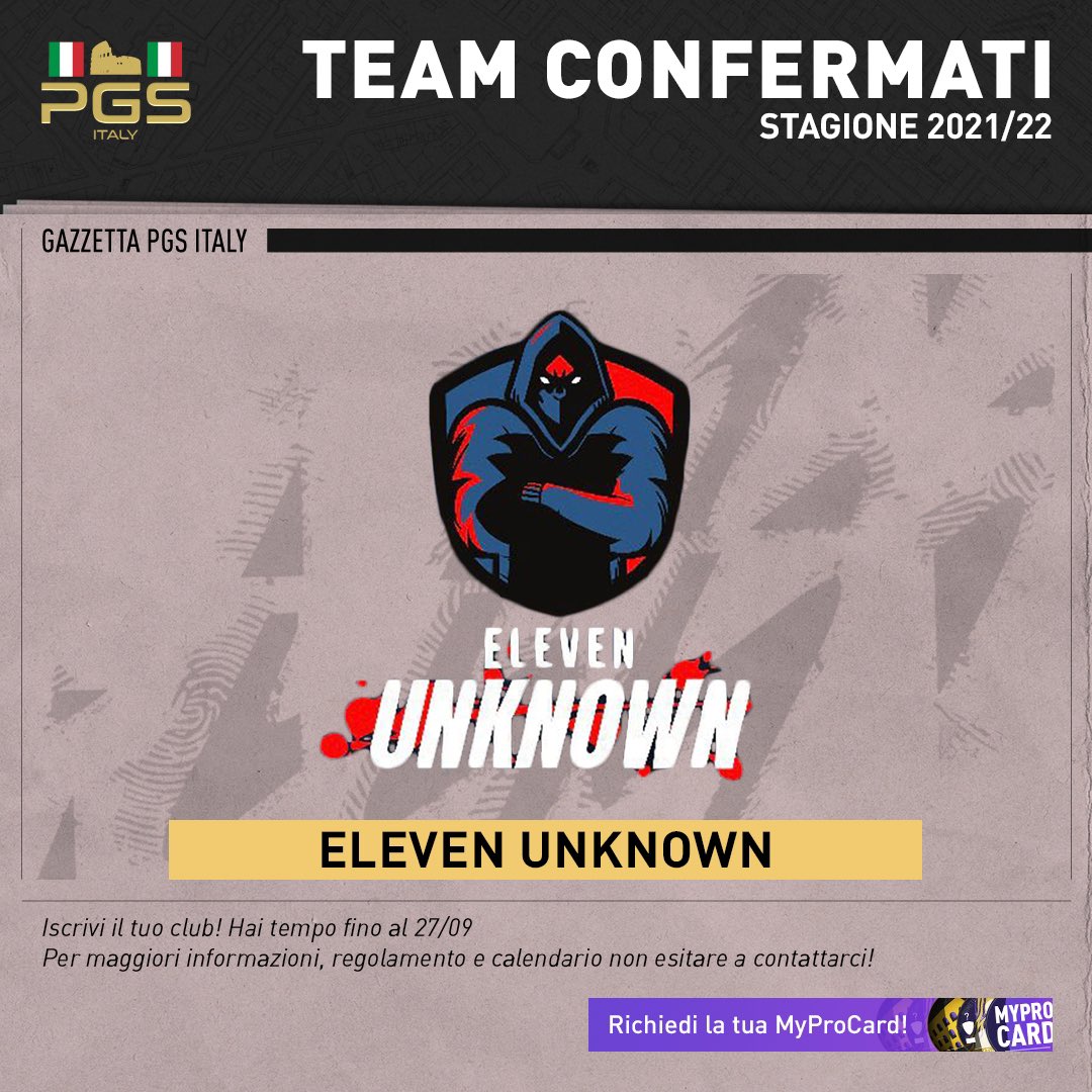 PGS ITALY tweet media