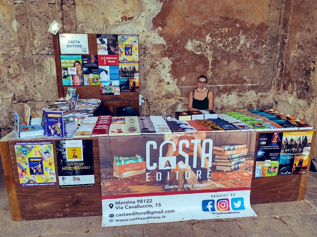 castaeditore's tweet photo. Si parte con “Una marina di libri”.
#Palermo #unamarinadilibri #ParcoVillaFilippina #finoadomenica #stand74 @MarinaDiLibri https://t.co/JTcILoHpdR