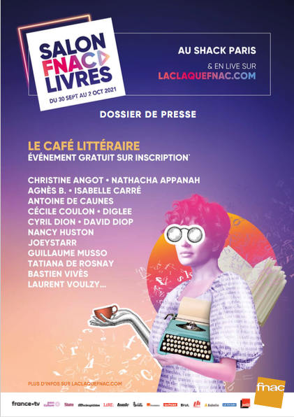 ActuaLitte's tweet photo. Le Salon Fnac Livres présente son édition 2021 https://t.co/5DkllxTUNS
@Fnac
#salon #prixlittéraire #rentréelitteraire #prixFnac #Culture #numerique #artistes https://t.co/3tK8Nt9q3g
