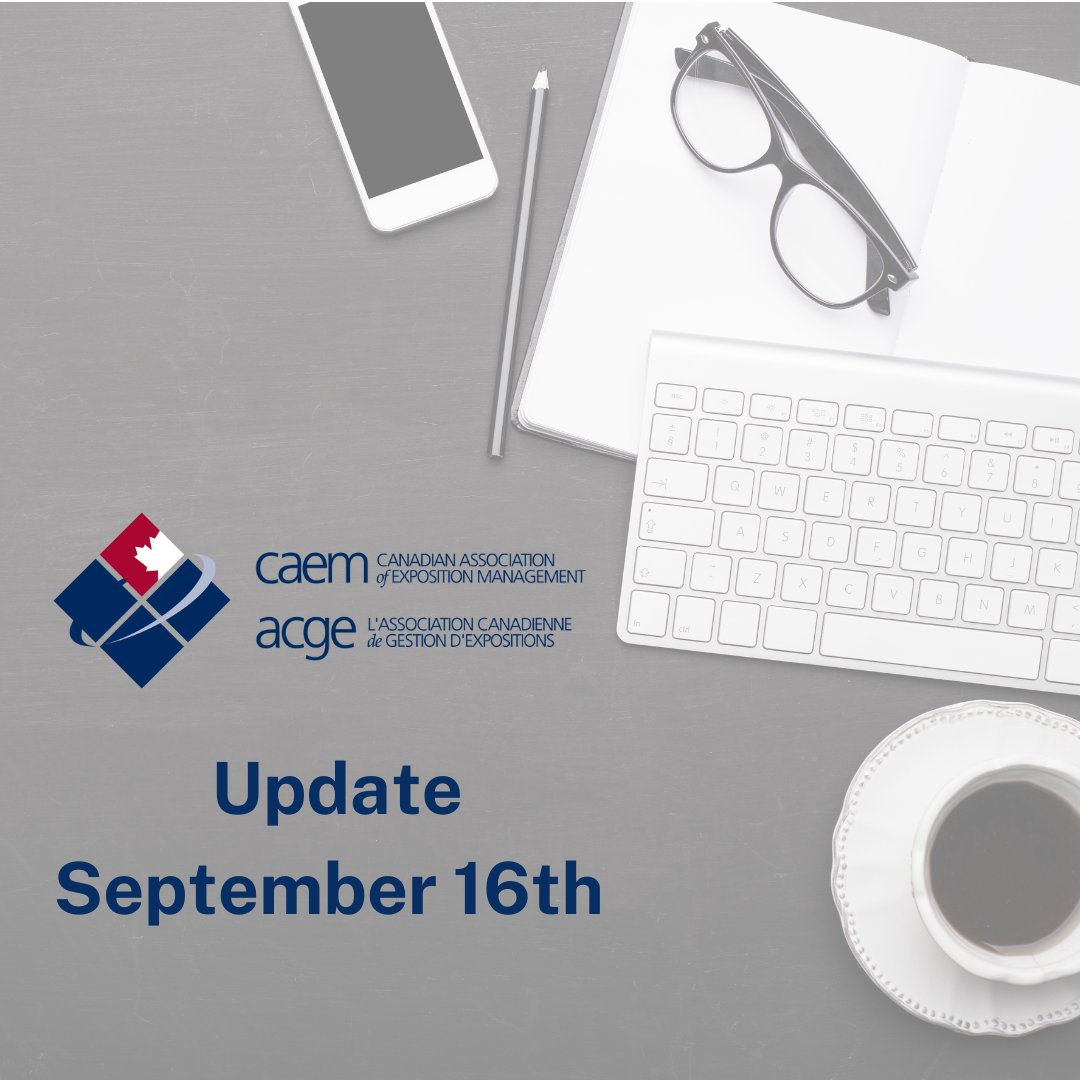 caemevents's tweet image. Read CAEM's latest update to learn what you can do to make a difference in #elxn44 - plus info re: vaccine passport announcements in several provinces
Read it here  caem.ca/caem-update-se…
#caemevents #elxn44  #exhibitionsmeanbusiness #meetingsmeanbusiness
