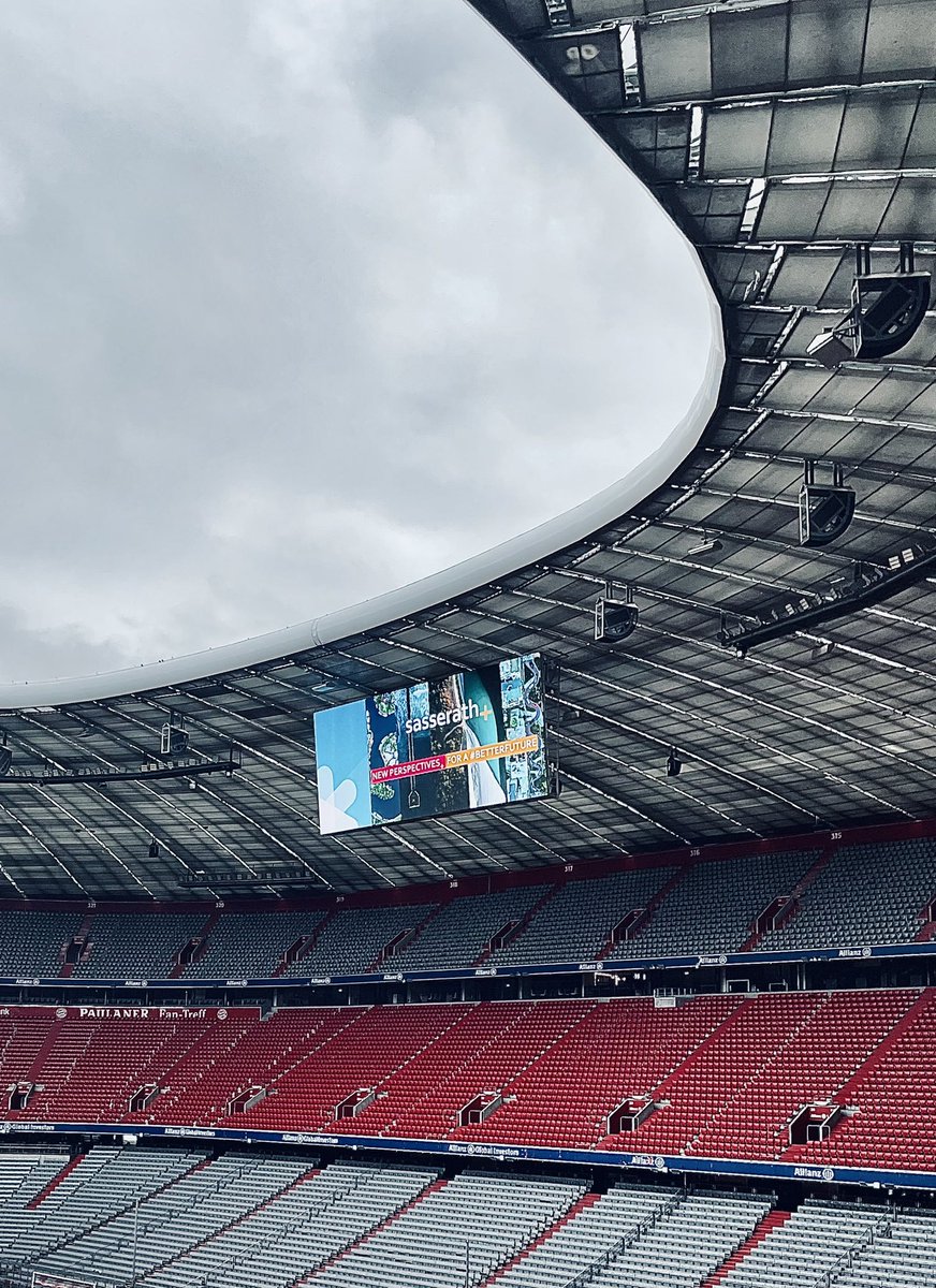 ein traum: mein stadion. #dasganzestadion #healthlab <a href="/AllianzArena_/">Allianz Arena</a> <a href="/sasserath_plus/">sasserath+</a>