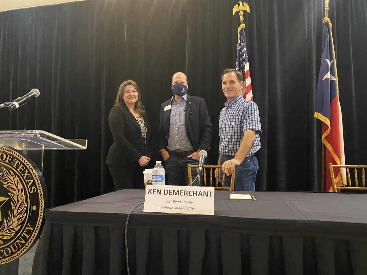 KenRDemerchant's tweet photo. @FortBendChamber Infrastructure meeting this morning presenting on Drainage panel. #infrastructure #drainage #Flood https://t.co/Z9gq4YoaA8