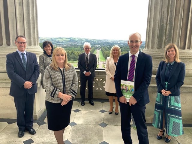 Good discussion today with expert panel on plans for implementation of their “Fair Start” report recommendations to tackle education underachievement. The Executive has endorsed their report on this key issue.