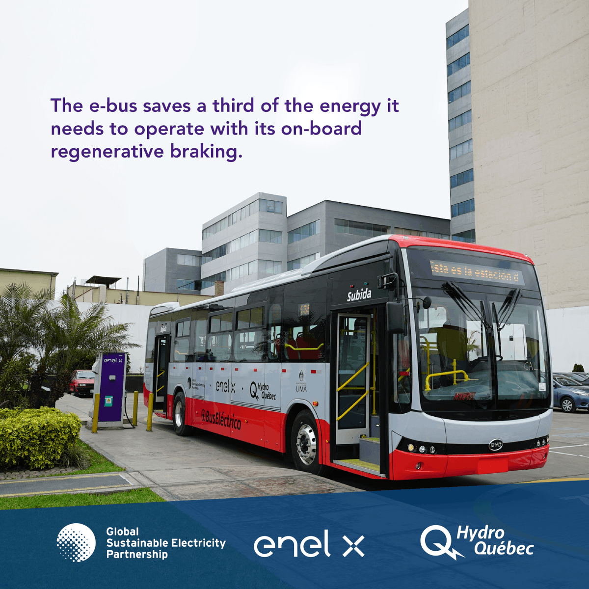 GSEP_Official's tweet photo. What #environmental and #economic impact can be achieved with switch from #diesel/#CNG to #electric buses?
Register for free #webinar on results of #LimaEBus project: https://t.co/zpLxG86fLD
#ElectricVehicles #electrification #emobility #electric #energytransition https://t.co/YvbCBXUHUK