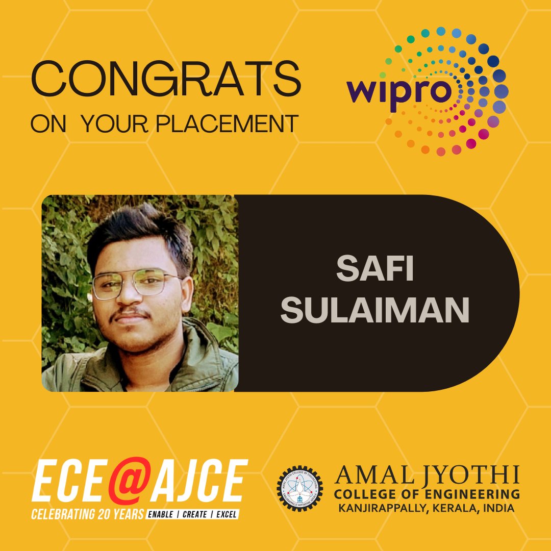 ece_ajce's tweet photo. Congrats on your placement in Wipro .. https://t.co/FkVE6dwSAW