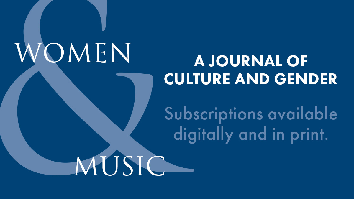 Any music fans at #NWSA2021? <a href="/WomenMusicJrnl/">Women and Music: A Journal of Gender and Culture</a> is perfect for those looking at culture &amp; gender studies through the lens of music 🎵 Learn more at our virtual booth: ow.ly/9XCs50GbfWH