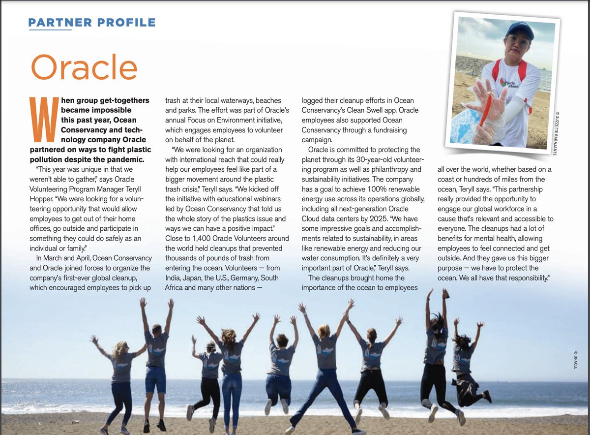 Oracle Social Impact tweet media