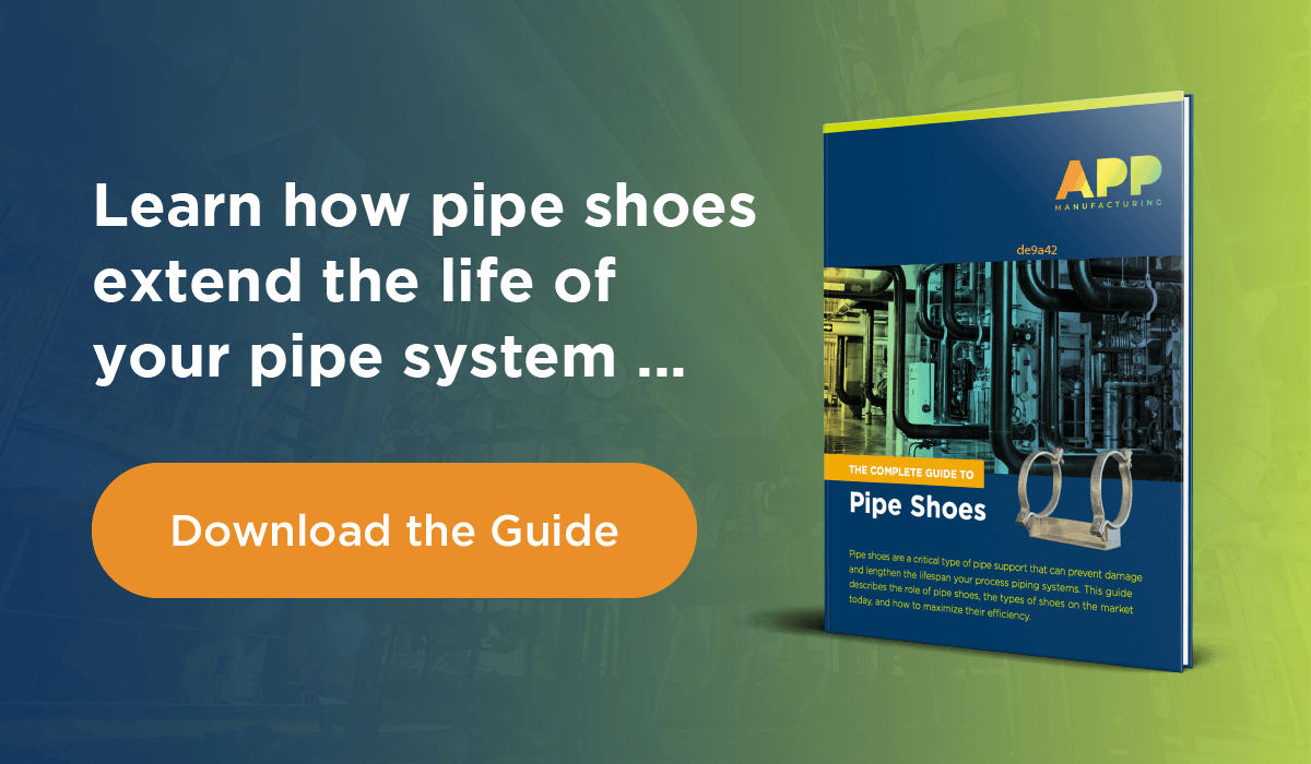 APP has a variety of #PipeShoes to select from, including metallic pipe shoes, ProTek pipe shoes, and CryoTek pipe shoes. Which pipe shoe best fits your project? Download this guide to find out. hubs.li/H0PJGvs0