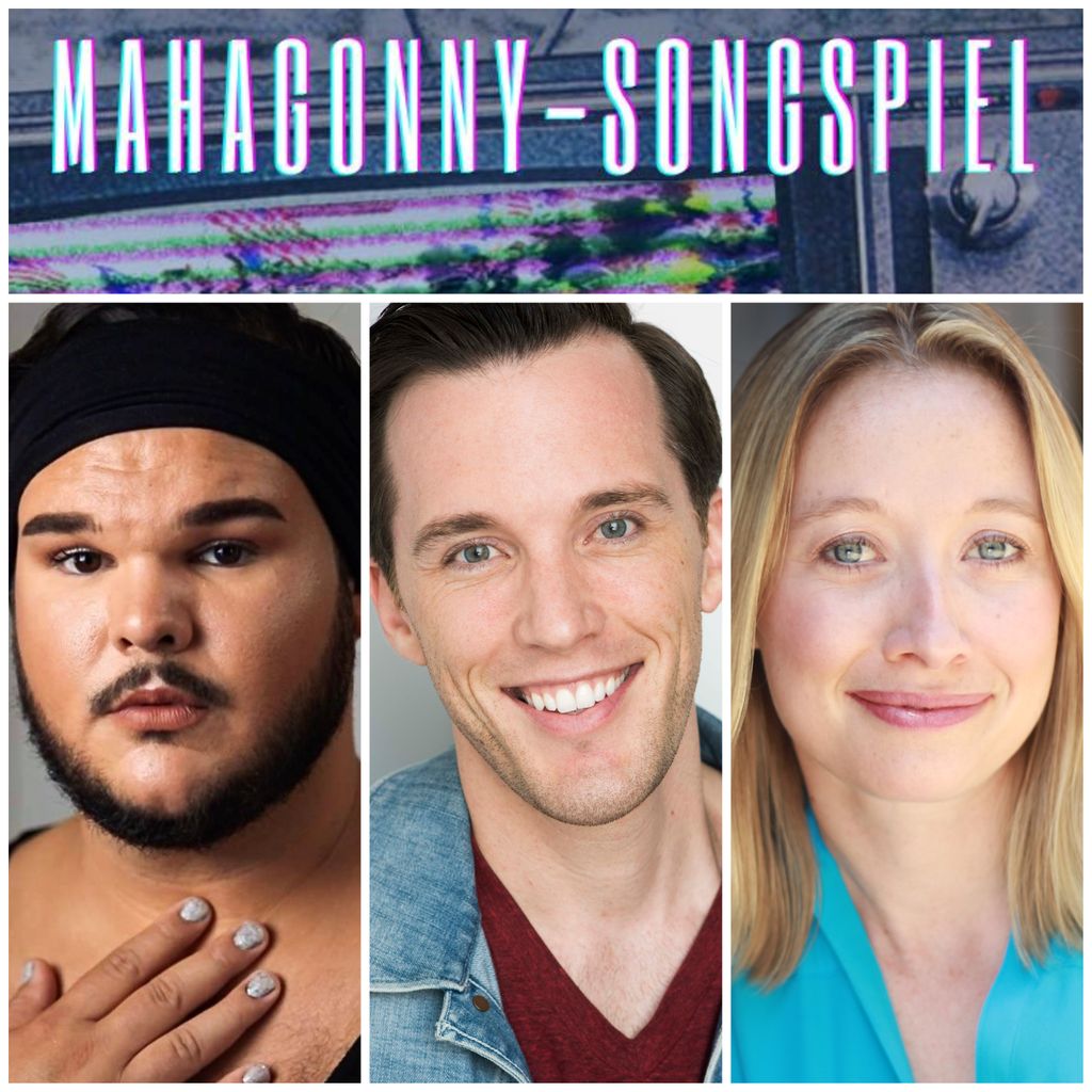 Melodic and savagely critical, <a href="/TalkIsFree/">Talk Is Free Theatre</a> MAHAGONNY-SONGSPIEL officially opens today. Wishing the entire company a Happy Opening, especially our own Jacob MacInnis, Justin Stadnyk, and Jennifer Stewart!