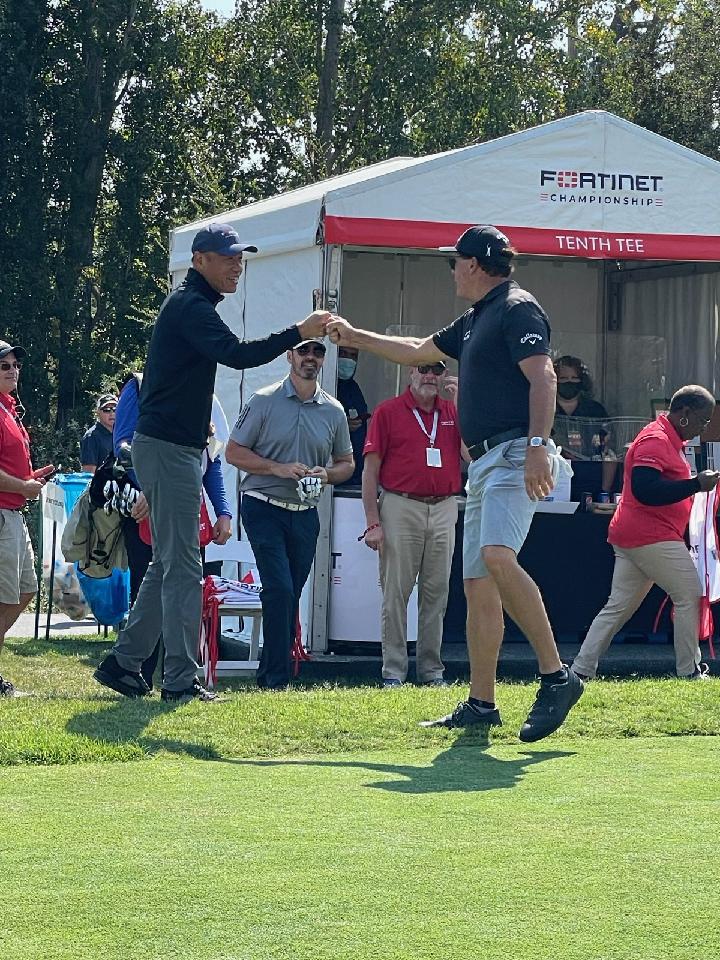 It was a great day here on the course for the Pro-Am at the <a href="/Fortinet/">Fortinet</a> Championship with pros like <a href="/PhilMickelson/">Phil Mickelson</a>—thank you to everyone that has joined us in Napa and to those that plan to tune in to the tournament this week!

#FortinetChampionship @FortinetChamp #Fortinet