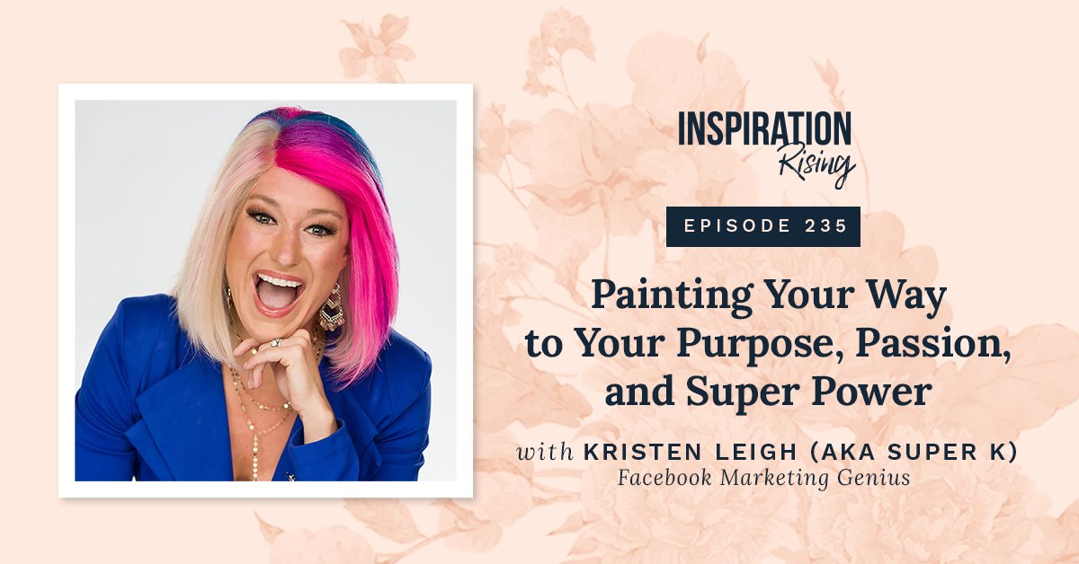 Have you ever LOST YOUR #PASSION or #motivation as a #BusinessOwner? Ever felt so overwhelmed that you started to doubt yourself? 

Listen to the Inspiration Rising podcast on your favorite #podcast app or on our website at InspoRising.com/KristenLeigh.