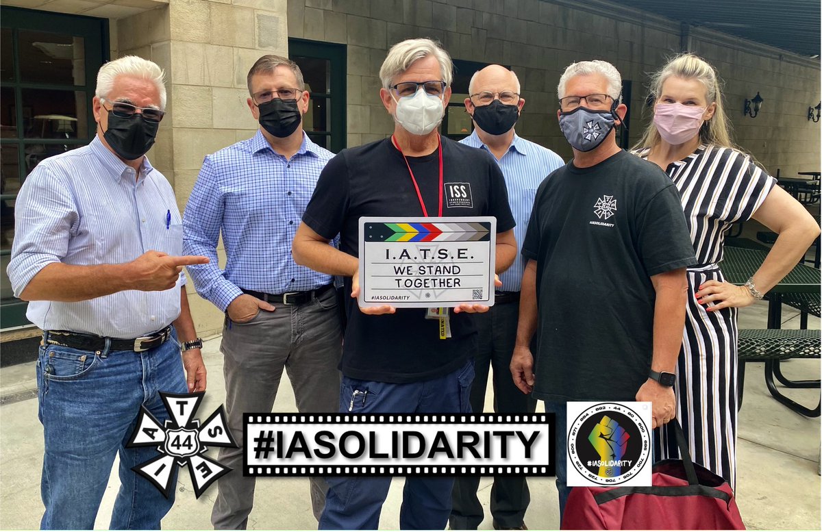 itsskip's tweet photo. Solidarity. #iatse #union #local44 #local80 #local600 #local695 #local700 #local705 #local706 #local728 #local729 #local800 #local871 #local884 #local892 https://t.co/1BpmOyejP8