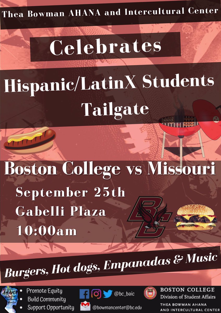 BC_BAIC's tweet photo. It’s GAME DAY! 🏈🦅…BAIC presents HLHM tailgate #collegefootball #gameday #bcsupport #bostoncollegefootball
#bostontailgate
#hlhmtailgate
#hlhm
#BCvsMissouri
#bceagles
#bcathletics
#WeAreOne
#musicandfood
#ncaafootball
#collegefootball https://t.co/Fy4hUghK4r