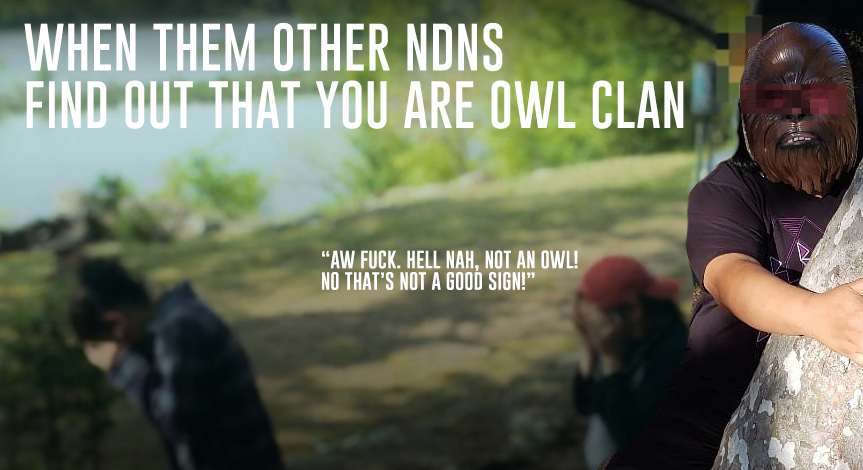 johnniejae's tweet photo. When them other NDNS find out that you are Owl Clan

#ReservationDogs #NDNHumor https://t.co/iCW27imJcE