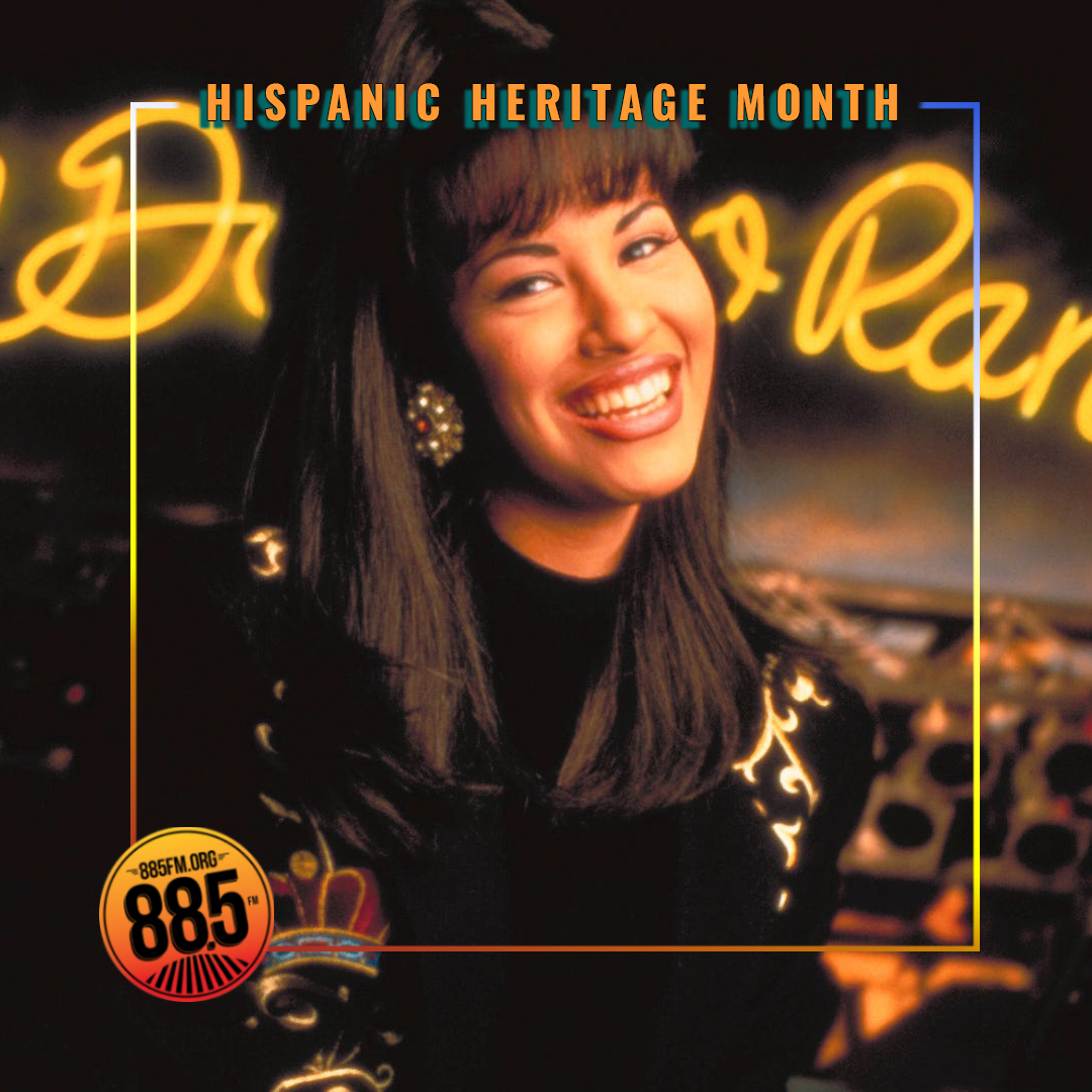 88.5 FM honors the late Selena Quintanilla-Perez today for Hispanic Heritage Month. Selena was an American singer, songwriter, spokesperson, businesswoman, model, actress, and fashion designer. Her contributions to music made her one of the most celebrated Mexican-American. https://t.co/VYGr3QIai5