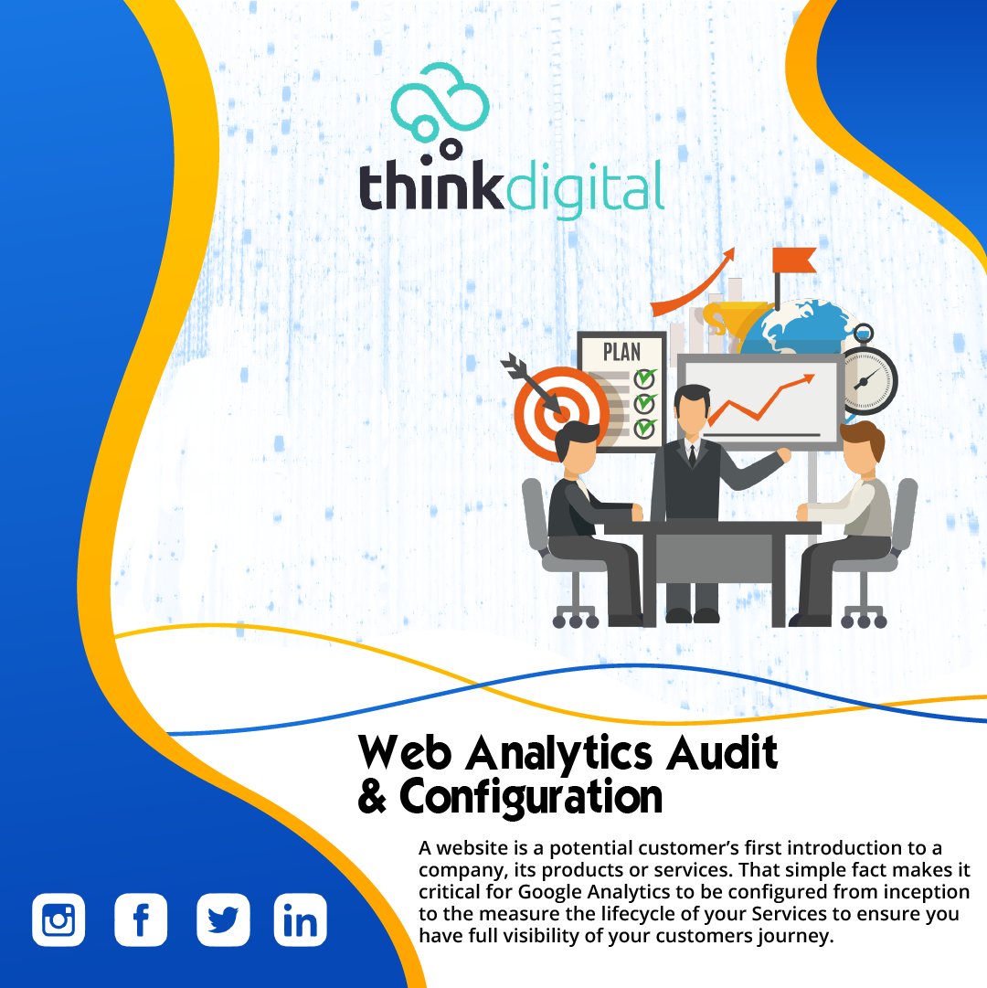 Web Analytics Audit and Configuration.

#marketingdigital #digitalmediamarketing #digitalmarketingexpert #marketingidigital #digitalmarketingagency #digitalmarketingsolutions