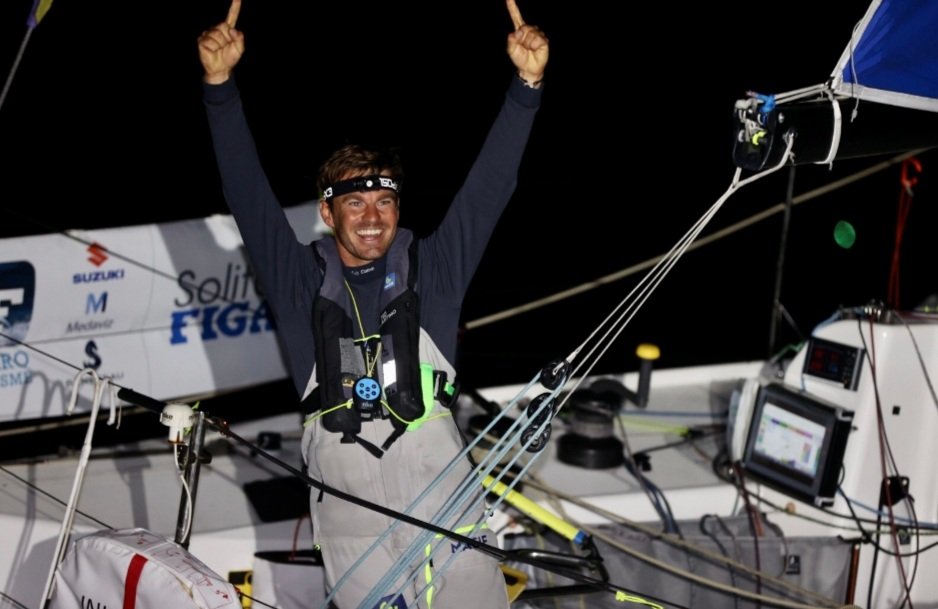 🤩 C'est fait ! <a href="/QuirogaPierre/">Quiroga</a> <a href="/SkipperMacif/">Skipper Macif</a> remporte @LaSolitaire_52e, après une course maîtrisée de bout en bout ! Il y a 1 mois, aucun pronostiqueur ne l'aurait donné vainqueur, et pourtant... c'était un plaisir &amp; une  fierté d'être son routeur pour cette victoire 🎉