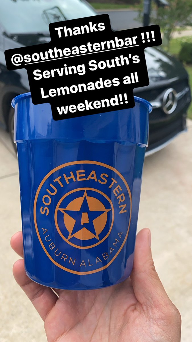 #Whiteout matchup vs our good friends at <a href="/SoutheasternBar/">Southeastern Bar</a> this week!!!  Winner gets $1000 bar tab the following Friday afternoon!!!
We welcome in any Auburn faithful this weekend and will be serving South’s Lemonades 🍋 out of <a href="/SoutheasternBar/">Southeastern Bar</a> cups!!!!