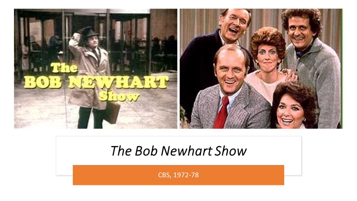 #OTD (September 16) in 1972, the TV sitcom #TheBobNewhartShow debuted on CBS, with Newhart playing Chicago psychologist Bob Hartley. The series also featured #SuzannePleshette, #BillDaily,  #MarciaWallace, and #PeterBonerz. #classicTV #1970sTV
