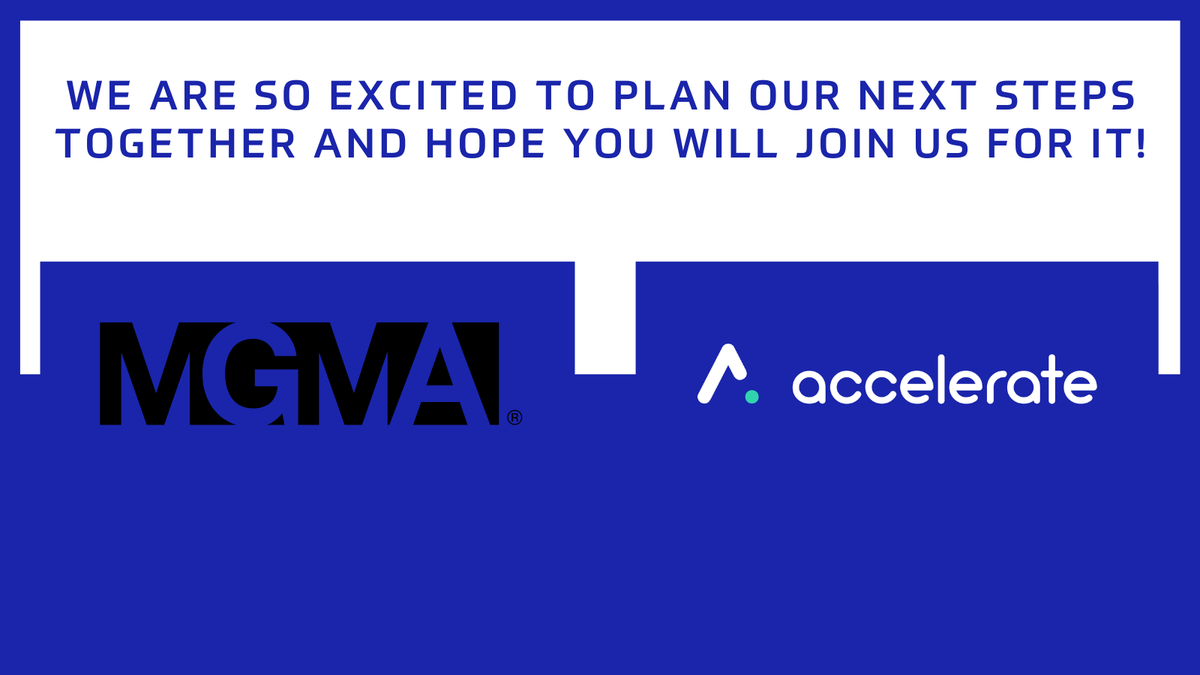 your_accelerate's tweet photo. Follow @MGMA on Accelerate for educational tools, exclusive certification programs, advocacy, access to thought leader consultants, and connecting career opportunities throughout the healthcare industry.
๐ https://t.co/fJAa2OJ2vj
#YourAccelerate https://t.co/fxkA5sked5