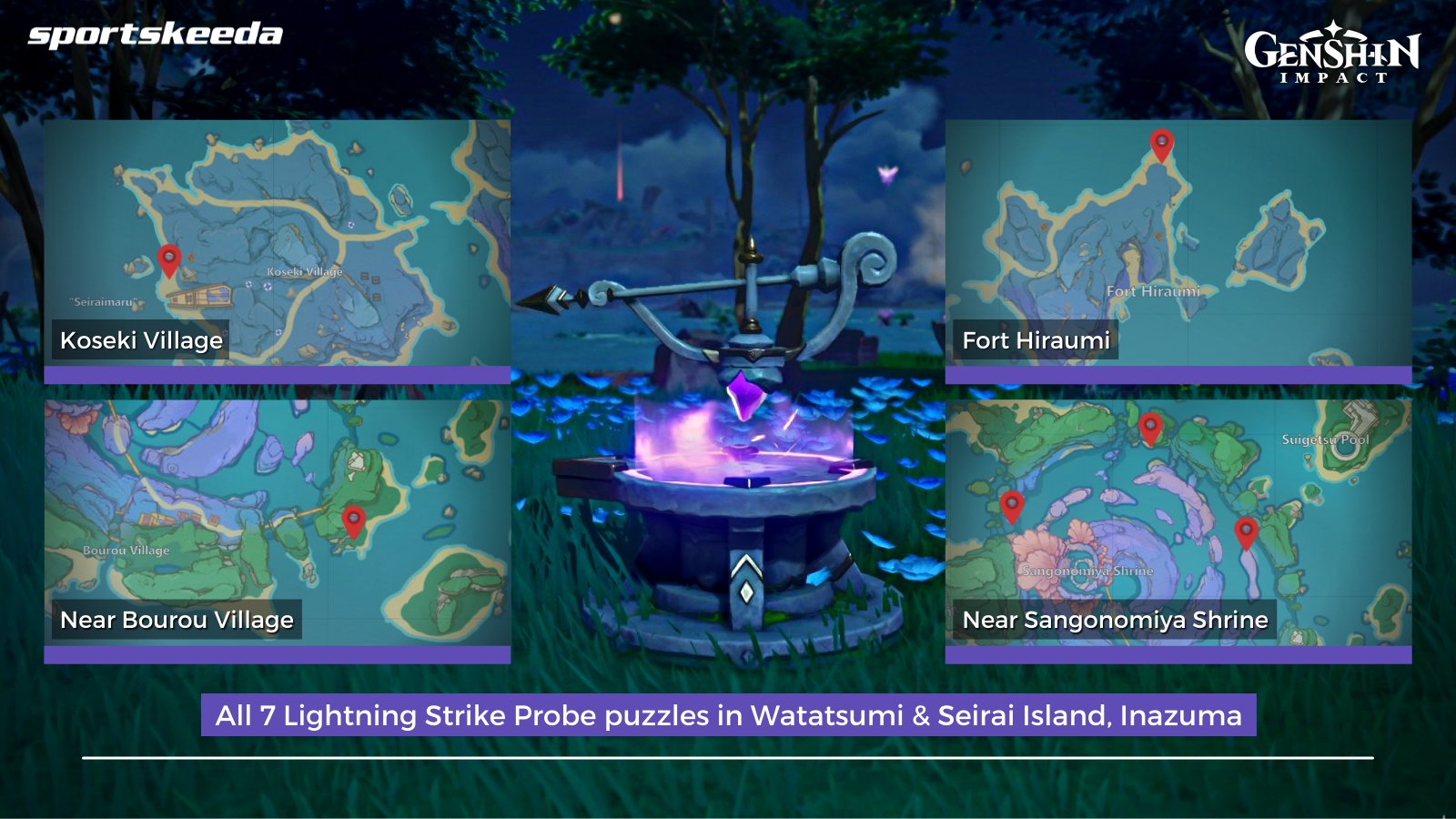 Sportskeeda Genshin Impact on Twitter "Solve the Lightning Strike