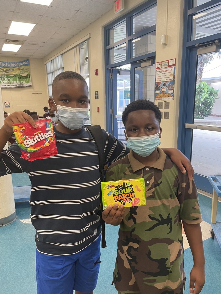 A HUGE shout out to our <a href="/TurieTSmall/">Turie T. Small Elementary</a> Kids Zone sts Zaylen and Linen (and Ms. M. Powell) for helping to pick up trash from our playground. They were so polite and helpful. Speaking of KZ we have spots open after school for staff. Reach out to me for more info! <a href="/danaya_durrance/">Danaya Durrance</a>