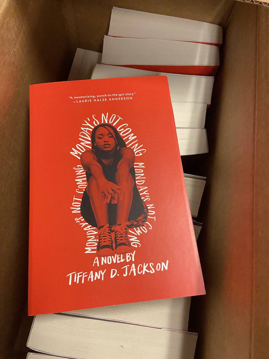 <a href="/WriteinBK/">Tiffany D. Jackson</a>  that very moment when the box arrives in your classroom and it is full of Tiffany #namesake #shefly #dopefornoreason  #dmvteacher